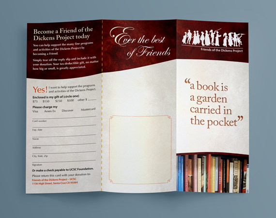 Dickens Project Tri-Fold Brochure